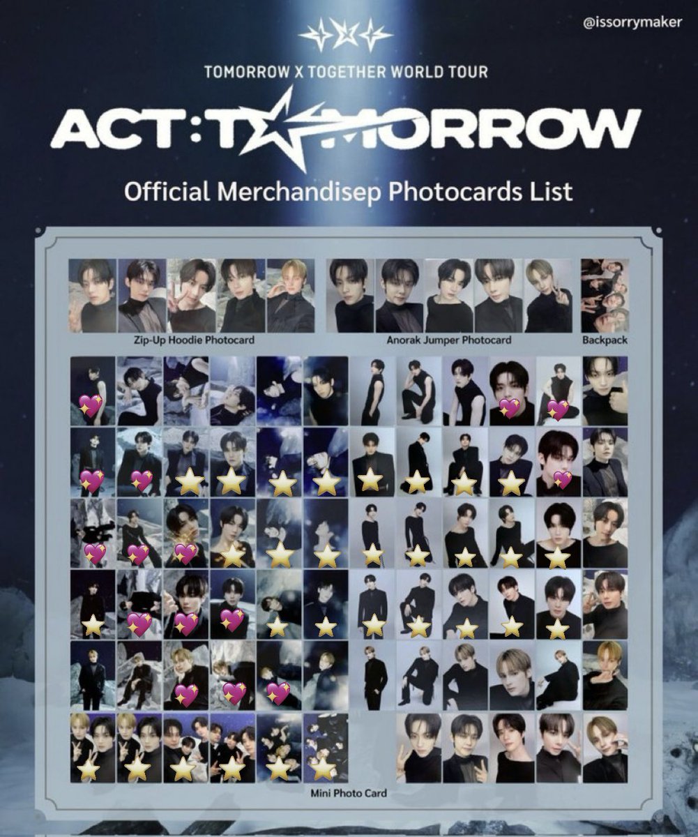 ACT：TOMORROW〉MINI PHOTO CARD 交換してくださる方探しています！ 求