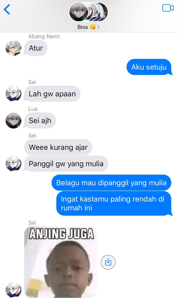 sakusajpg's tweet photo. The white-haired brothers edisi ganti panggilan https://t.co/nAIQJeQKOJ