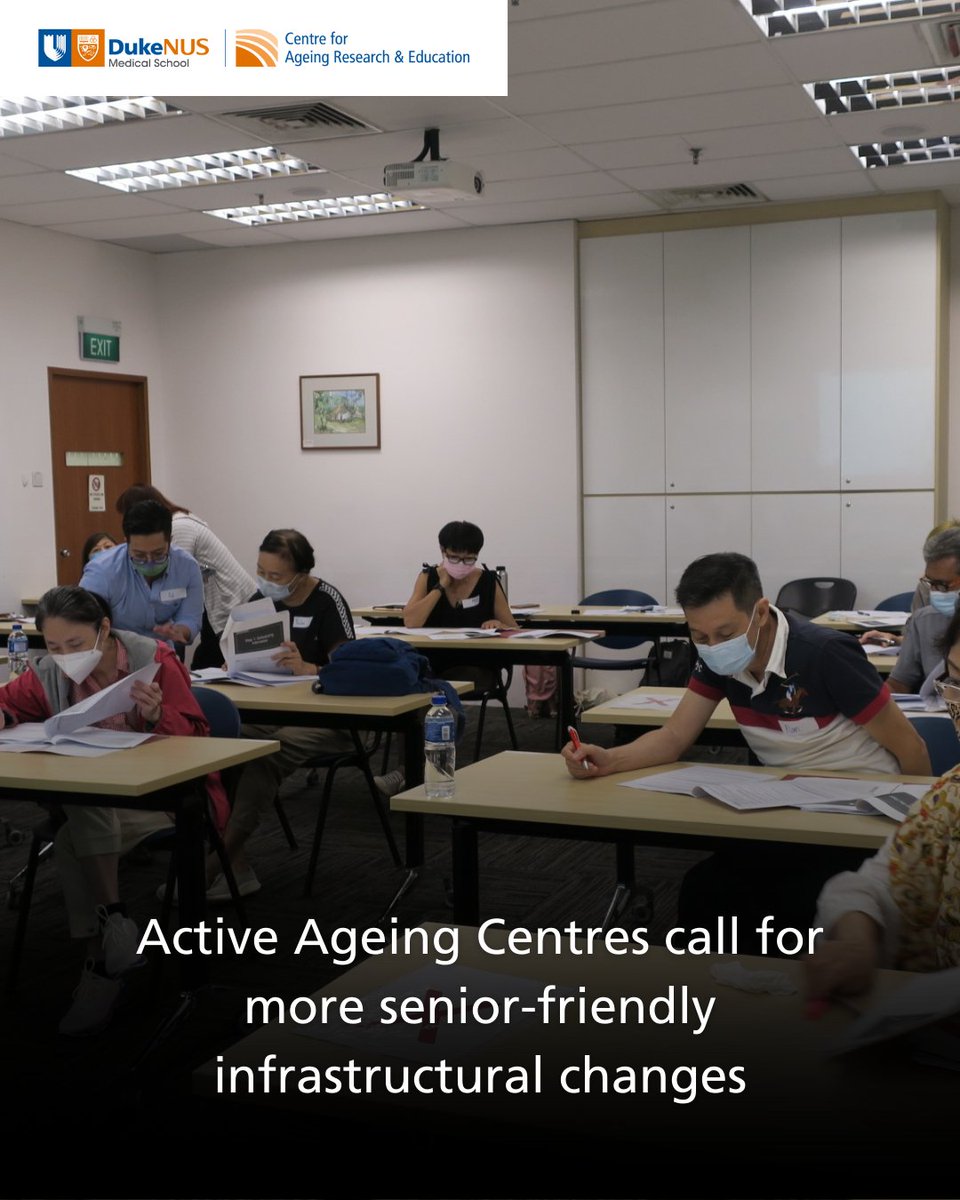 CAREDukeNUS's tweet photo. Dr Lim, senior research fellow at CARE, says that for a scheme like Age Well Neighbourhoods to eventually scale up, Singapore must ensure that seniors can access all types of services island-wide. 

Watch the full CNA report here:
https://t.co/RXOSdWuLdg https://t.co/0B9B7DX4Vl