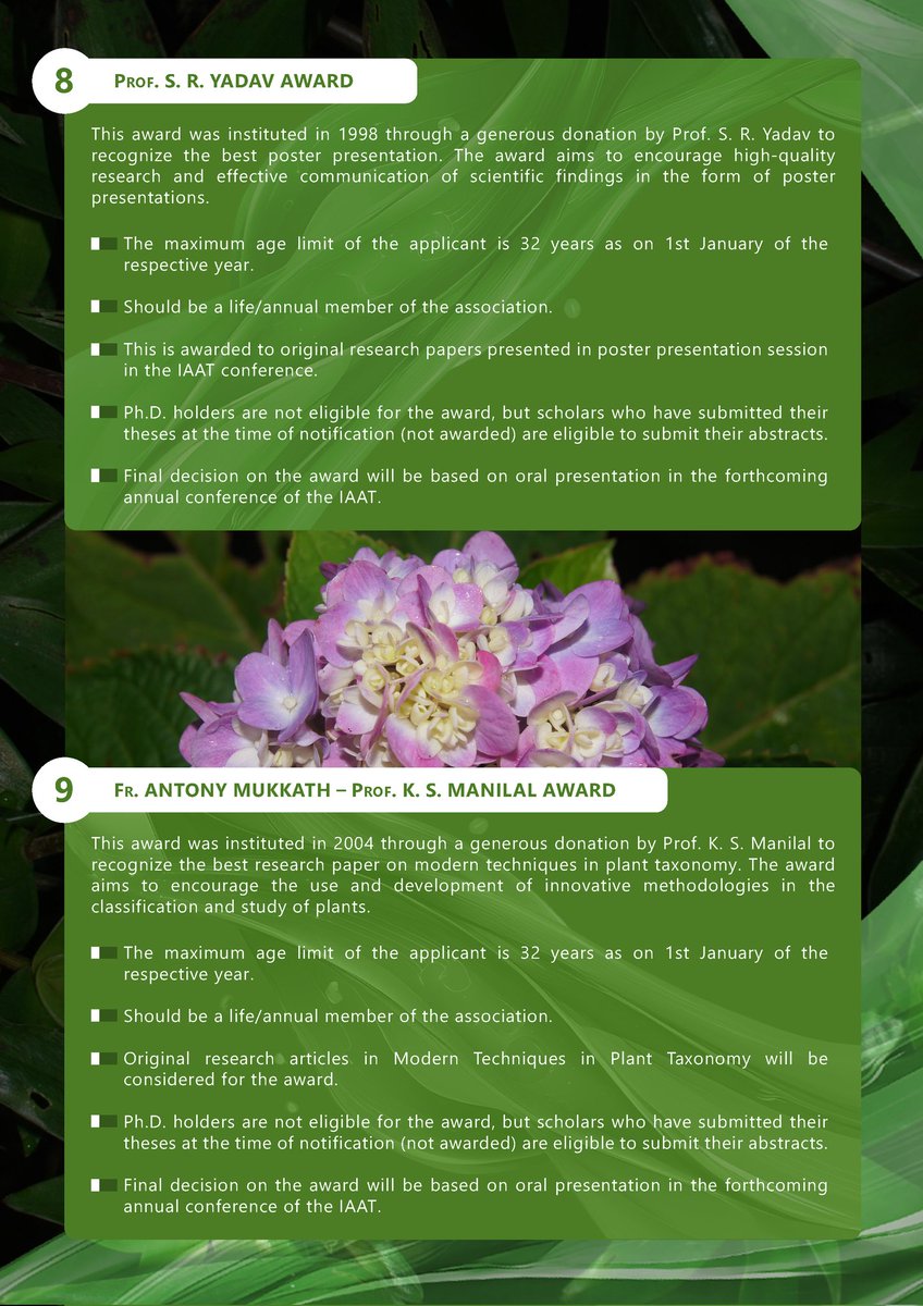 Indian Association for Angiosperm Taxonomy tweet media