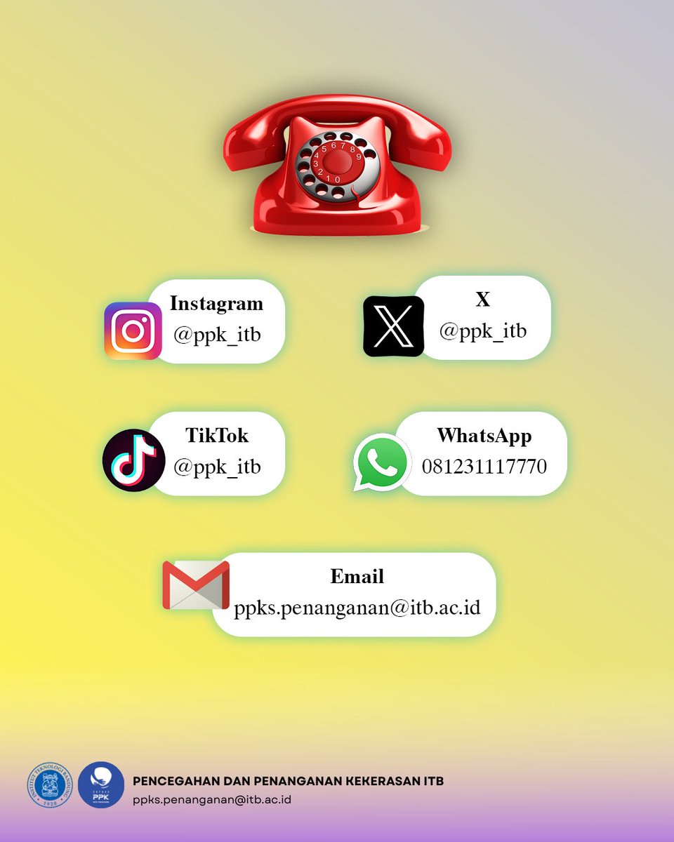 Satgas PPK ITB tweet media