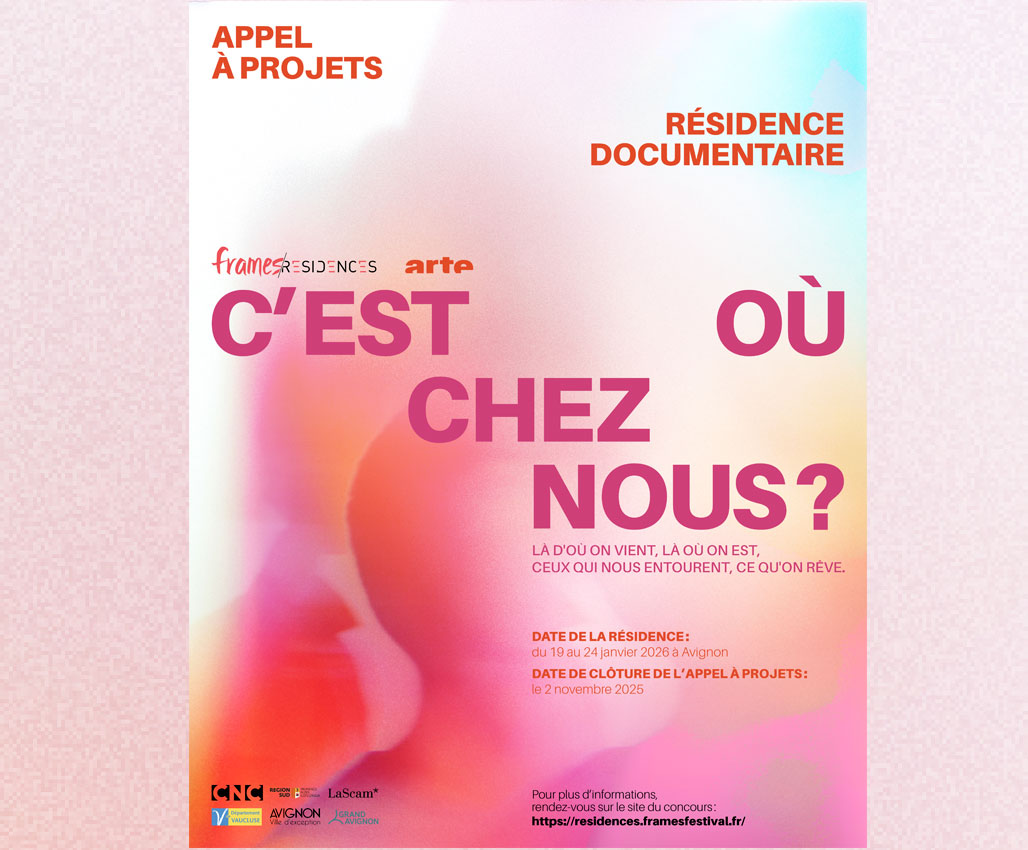 📣 Lancement de l'appel à projets (1er sept. > 2 nov.) pour une résidence documentaire en janvier 2026 sur le thème "C’est où chez nous ?", organisée par Frames/Résidence <a href="/FramesAvignon/">FRAMES Web Video Festival</a> et <a href="/ARTEfr/">ARTE</a> 🤝<a href="/LeCNC/">Le CNC</a> <a href="/webscam/">La Scam</a> <a href="/MaRegionSud/">Région Sud</a>
Plus d'infos ▶ projects-framesfestival.festicine.fr/fr/residence-a…
#frames2025
