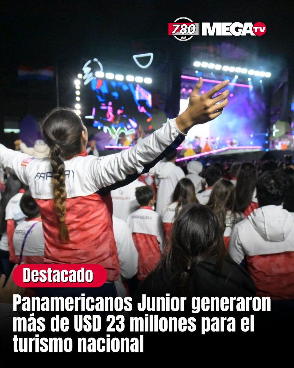 PANAMERICANOS JUNIOR GENERARON MÁS DE USD 23 MILLONES PARA EL TURISMO NACIONAL👏

⭐️Los Juegos Panamericanos Junior ASU 2025, celebrados del 9 al 23 de agosto, dejaron un impacto económico superior a los 23 millones de dólares al sector turístico nacional.

⭐️La cifra surge de