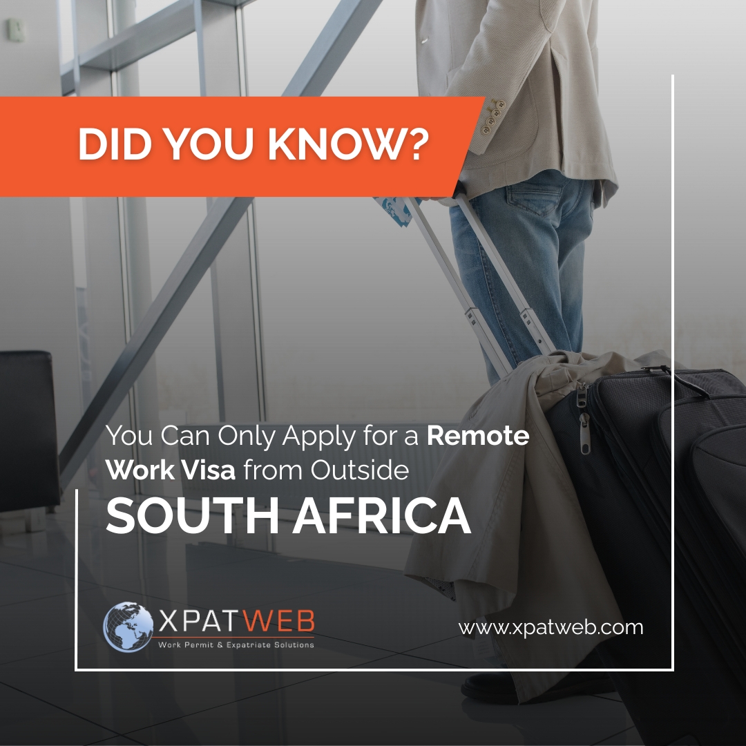 A common misconception is that you can apply for the #RemoteWorkVisa from South Africa. This is not permitted unless under approved circumstances. You must apply from your home country or where you hold long-term residence.

Let us support you: bit.ly/4ask1s3