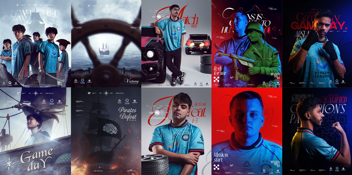 I’d love to share some of the designs I created during the #EWC2025. It was an incredible experience, filled with passion and creativity.

Special thanks to my amazing team <a href="/TwisMinds/">Twisted Minds 🧠</a> 
and my best dou <a href="/ZiadDZN/">ZDN.</a> 
you’ve always been my biggest support.
🙏🏻❤️

#TwistTheGame 🧠