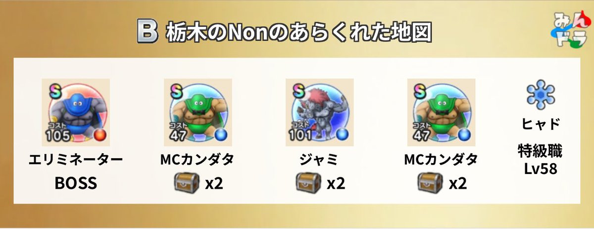 MCカンダタ集めてます…
この地図お持ちの方いましたら受け取りたいので、よろしくお願いいたします🙇‍♂️

wu7rh38zfveb

#ドラクエウォーク
#MCカンダタ