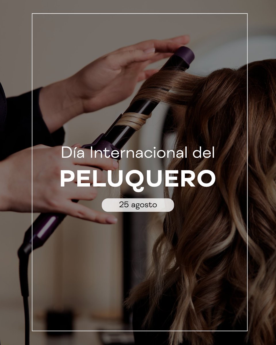 ✂️ ¡Feliz #DíaInternacionalDelPeluquero!

Celebramos a quienes convierten la técnica en arte y cada peinado en una historia de estilo.

Desde #SalonLook25, gracias por vuestra pasión, innovación y compromiso con la belleza.