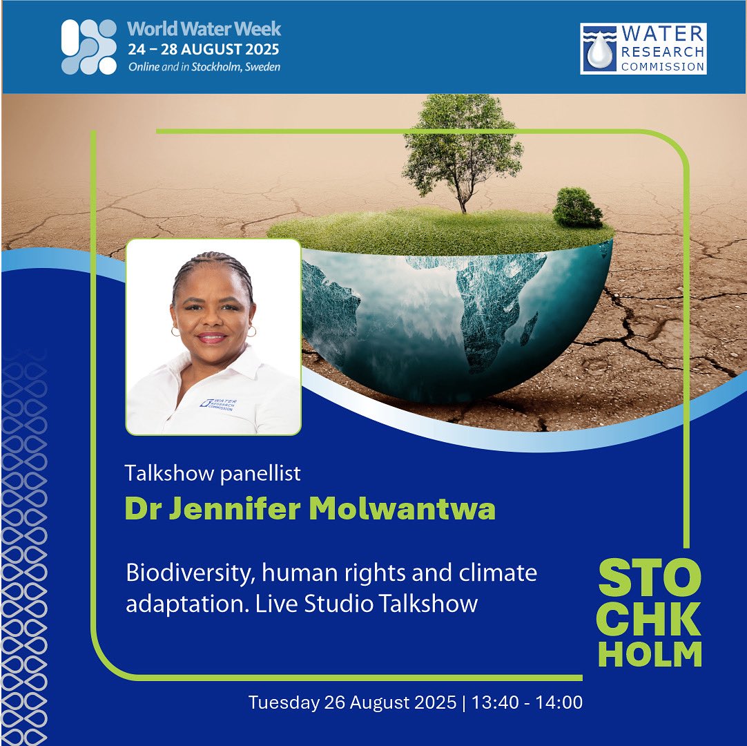 Join our CEO, Dr Jennifer Molwantwa, for a crucial discussion on whether the right to biodiversity can drive more sustainable climate adaptation solutions. This special talk show will bring together global experts to discuss the economic, social, and cultural gains of protecting