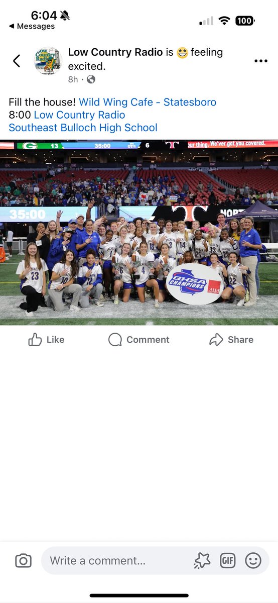 Make plans to come out Thursday!