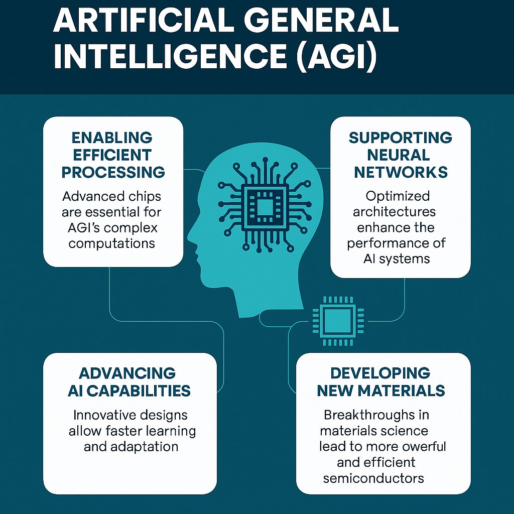 Semiconductors are the driving force behind the future of Artificial General Intelligence, powering efficiency, innovation, and limitless possibilities in AI.

#semiconductors #agi #artificialintelligence #futuretech  #neuralnetworks #technologytrends #energy #alchetron