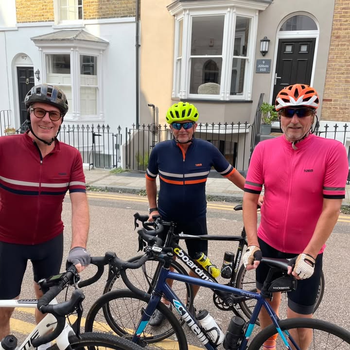 This is James, Mark and my mate Paul before a trip along the coast to Deal.

Stick your ride photo's up here.