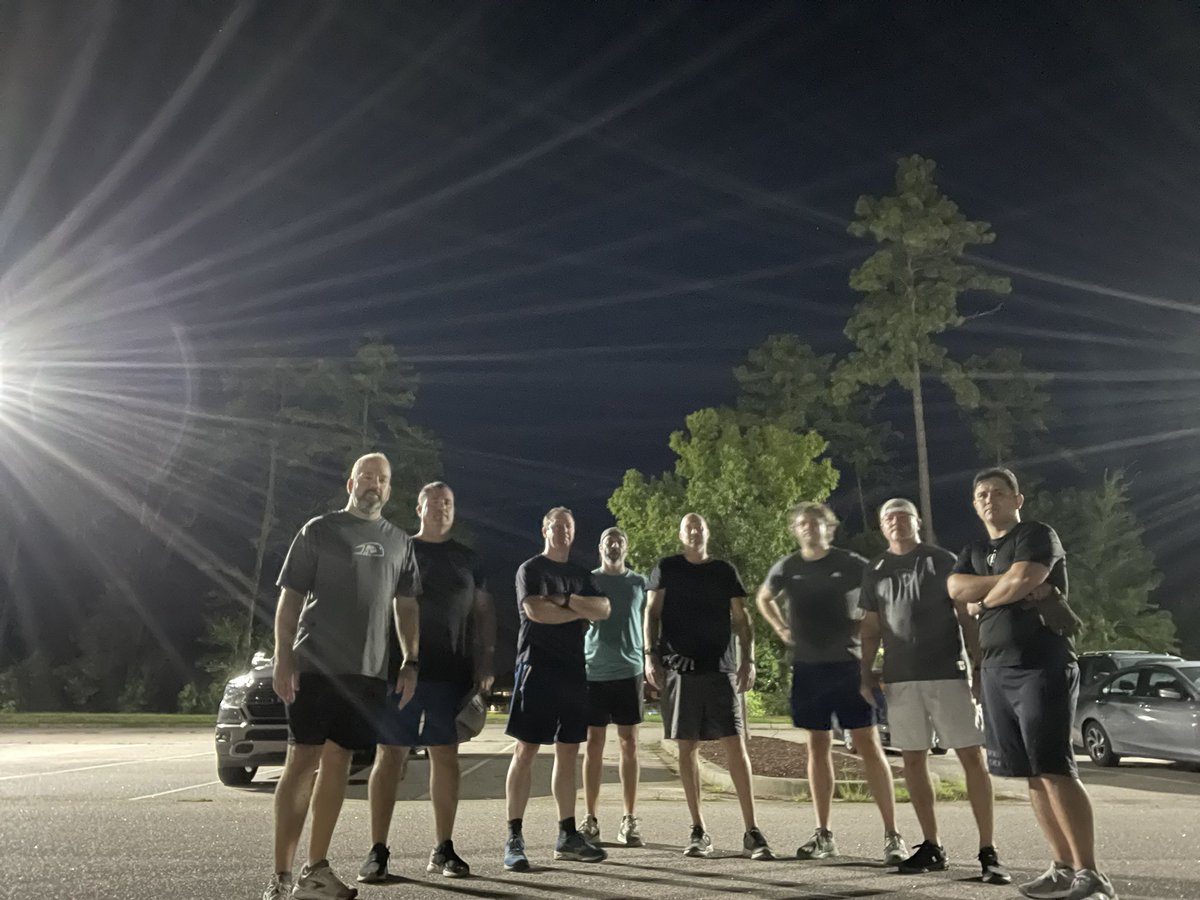 9 pax including FNG Warbucks run COMBS through our hair <a href="/F3GOAT/">F3 G.O.A.T</a> <a href="/F3LakeMurray/">F3 Lake Murray</a>