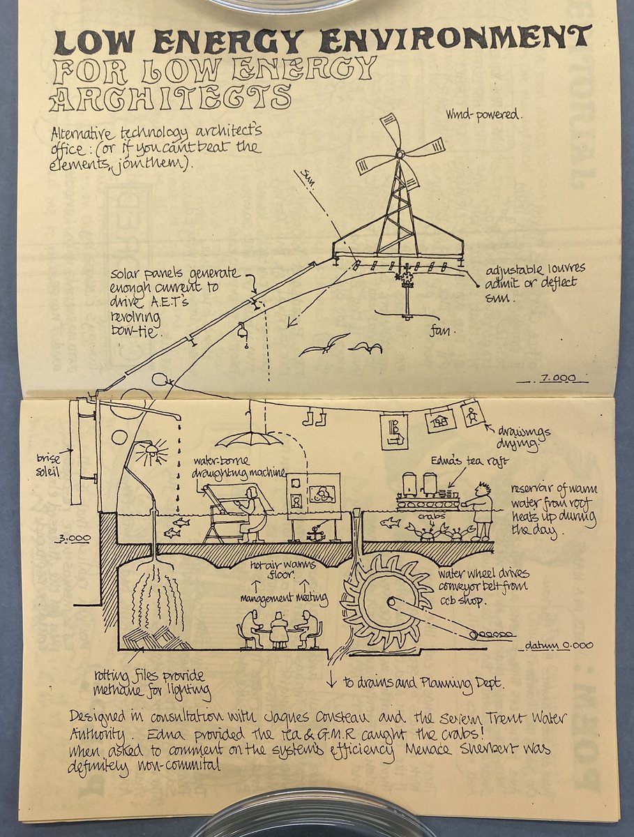 DerbyshireDRO's tweet image. Our #ArchiveOfTheWeek are these &apos;Architects Christmas broadsheets&apos;, as produced by the staff of Derbyshire County Council&apos;s Architect&apos;s Department. They contain humorous articles, satire and cartoon illustrations, mainly about colleagues and their work environment. 

#EYAHumour