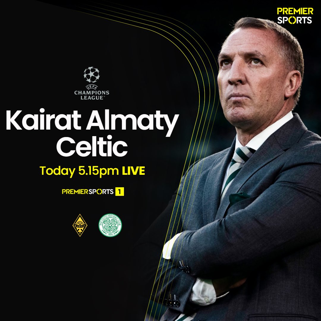 A massive night for Celtic and Brendan Rodgers in Kazakhstan 🍀

Tune in from 5.15pm live on Premier Sports 1 to join Eoin McDevitt in studio with <a href="/charlie_mulgrew/">Mulgrew Pitch to Par</a> and Kenny Cunningham 📺