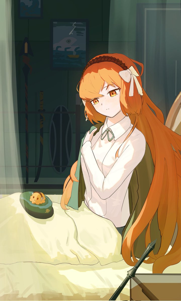 #Limbus_Company 
以实玛利
一张自己配色为目的的练习，如果喜欢请给个关注吧，接下来主攻塑造