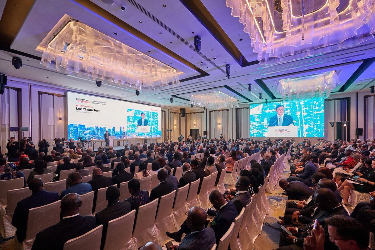 MathieuwiRwanda's tweet photo. In Singapore, Africa and Asia meet not only as continents but as partners shaping the future. The Africa-Singapore Business Forum (#ASBF) is proof that progress is built when nations choose dialogue over distance, cooperation over competition, and partnership over isolation. Launched in 2010 and held every two years, ASBF has grown into a global platform of exchange, gathering leaders, innovators, and decision-makers who understand that the future belongs to those who work together. This year, more than 40 countries were represented, proving once again that Africa’s voice is rising on the world stage and that Asia values Africa not as a charity case, but as an equal partner in growth.