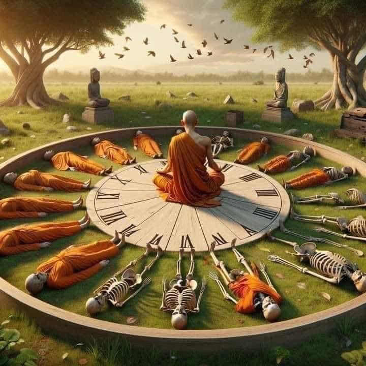 วลีในภาษาบาลีที่แปลว่า "สังขารไม่เที่ยง" คือ "สัพเพ สังขารา อะนิจจา" ซึ่งหมายถึง สังขารทั้งหลายย่อมไม่เที่ยง ไม่คงอยู่ตลอดไป เป็นส่วนหนึ่งของบทสวดพิจารณาสังขาร ที่แสดงถึงหลักพระพุทธศาสนาเรื่องความไม่แน่นอนของการดำรงอยู่ 

#buddha 🙏🙏🙏