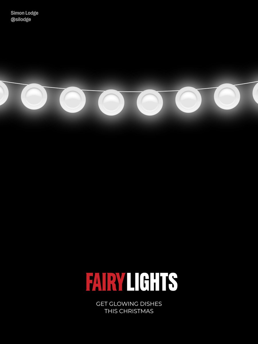 silodge's tweet image. "Fairy Lights"
@ProcterGamble #FairyLiquid #FairyWashingUpLiquid 

@OneMinuteBriefs Brief // Create posters to advertise #WashingUpLiquid 🫧