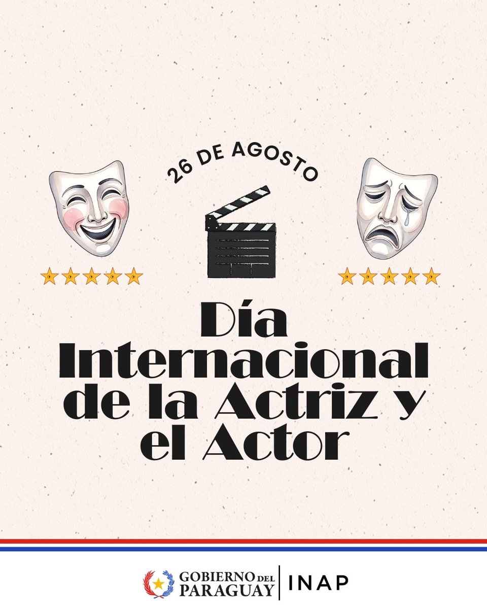 🎭✨ Hoy rendimos homenaje a quienes, con talento, dedicación y pasión, dan vida a personajes que emocionan, inspiran y nos invitan a reflexionar.

👏 Gracias a todas las actrices y actores que construyen arte cada día y hacen del audiovisual un espacio para sentir y soñar.