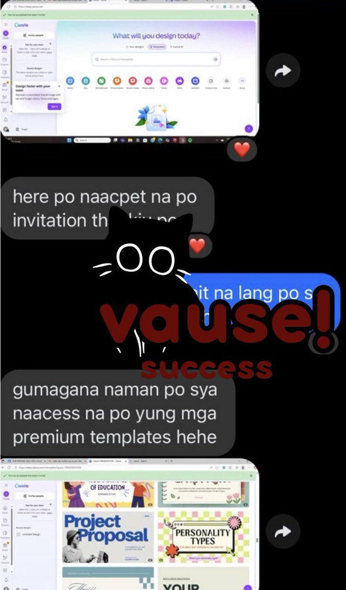 vause • canva capcut yt tweet media