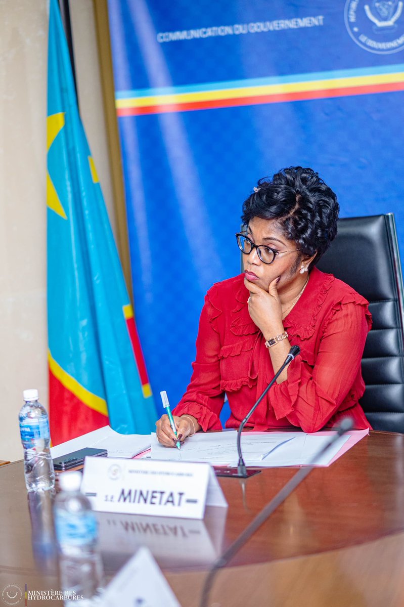 #RDC : Les Directeurs Généraux des sociétés pétrolières PERENCO, MIOC et SURETREAM RDC reçus par la Ministre d'État, Ministre des hydrocarbures Acacia Bandubola Mbongo 

Kinshasa, lundi 25 août 2025

La délégation de la société pétrolière PERENCO conduite par son directeur