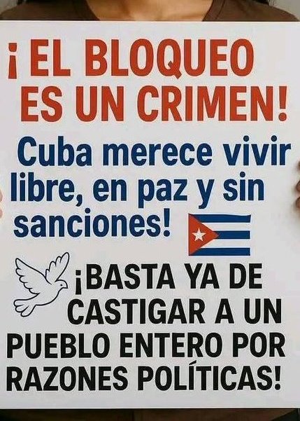 Es nuestro derecho.
#Cuba