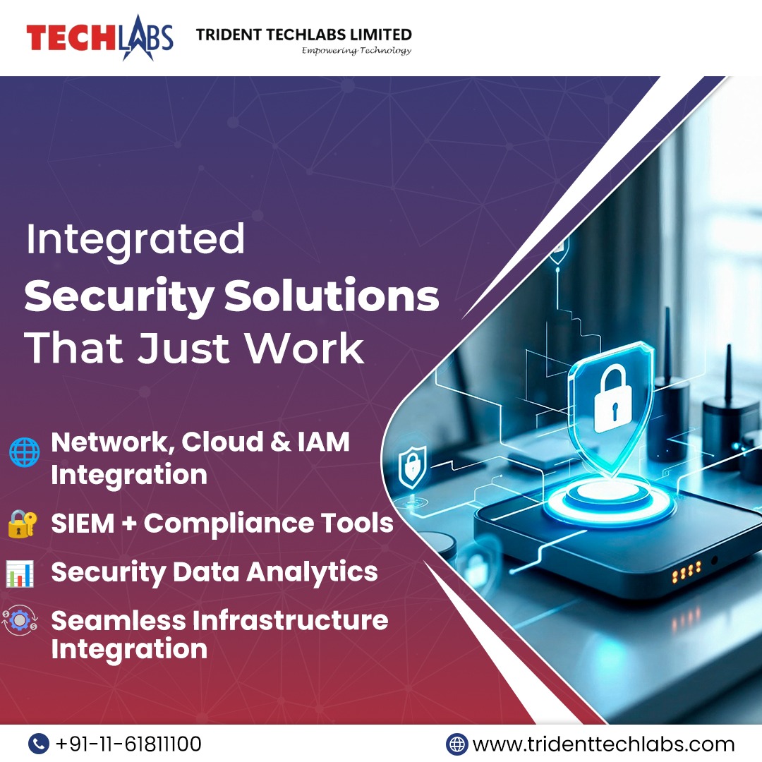 TechlabsTrident's tweet image. 🔧 No more fragmented tools.
Trident Techlabs secures your network, endpoints, cloud & identity — all in one seamless solution.
🌐 tridenttechlabs.com
| ☎ +91-11-61811100
#CyberIntegration #IAM #SIEM #CloudSecurity