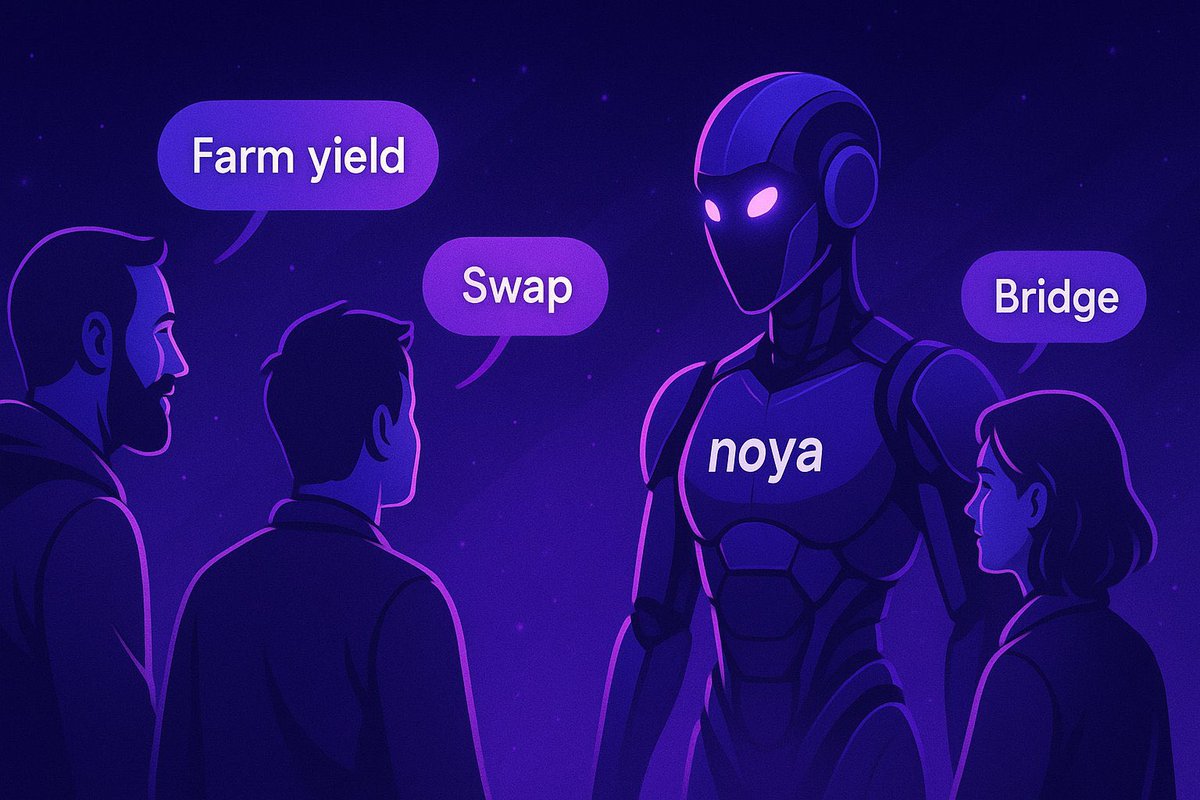 Day 14 of clicking on <a href="/NetworkNoya/">NOYA.ai</a>

NOYA is not here to build what everyone else is building.

At NOYA, they are designing vaults no one’s dared to imagine optimized, intelligent and omnichain.

This isn’t another yield farm.
It’s a movement.
Get in and Stay ahead.

gNOYA.