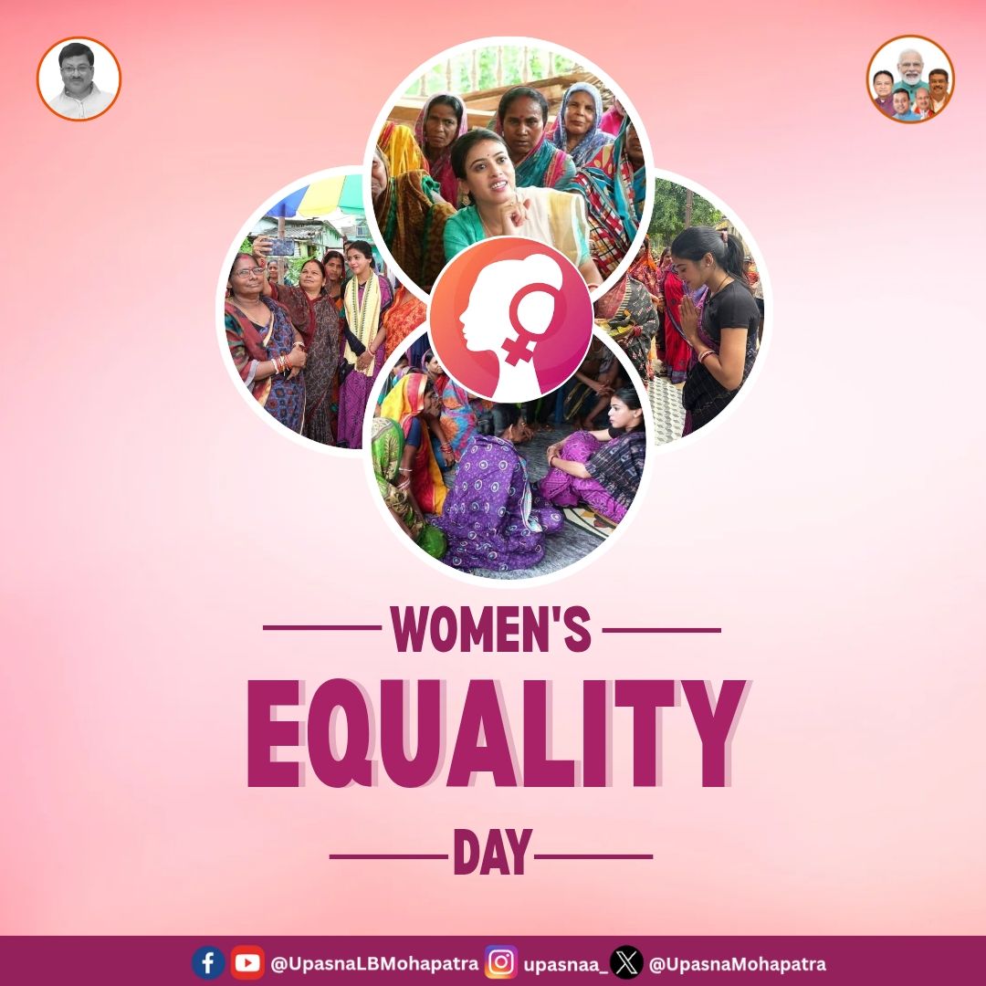On this #WomensEqualityDay, celebrating the strength, achievements, and unwavering spirit of women everywhere.

Let’s continue to break barriers and create a future where every woman has the freedom to dream and achieve the goal.

#WomensEqualityDay2025