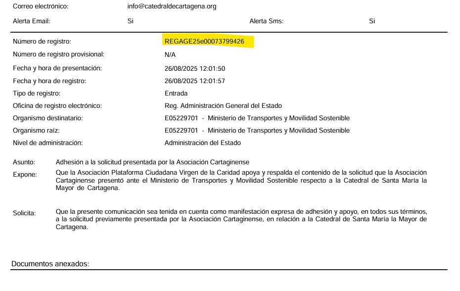 Plataforma C. Virgen de la Caridad tweet media
