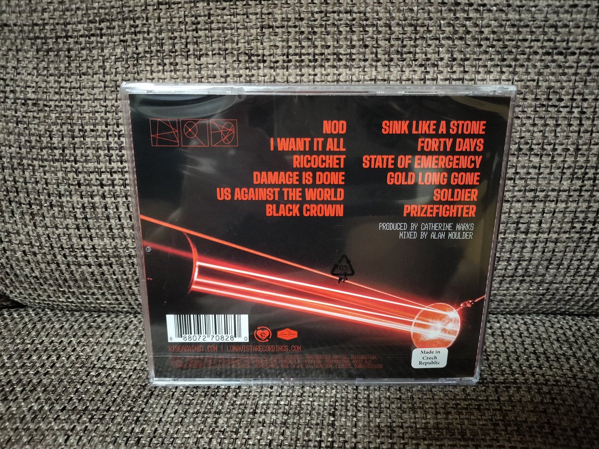 killingpunkrock's tweet image. Rise Against / Ricochet

Rise Againstのアルバムを購入！
Rise Againstも全然来日してくれないねぇ😭

#riseagainst  #ricochet  #lomavistarecordings  #punkrock  #hardcore
                    instagram.com/p/DN0JHyb0h5Q/…