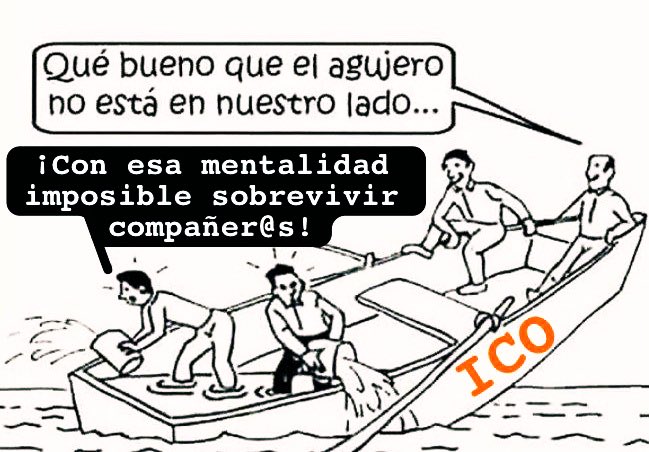 O remamos todos en la misma dirección o esto se hundirá y después tocará llorar, eso si, cuando ya sea inevitable compañer@s. #ICO #IPC #SalariosDignosYa #arkanis #compañerismo #inflación