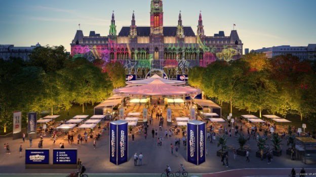 EurovisionNewZ's tweet image. 🇦🇹ORF shared first look on how the #Eurovision village in Vienna will look like