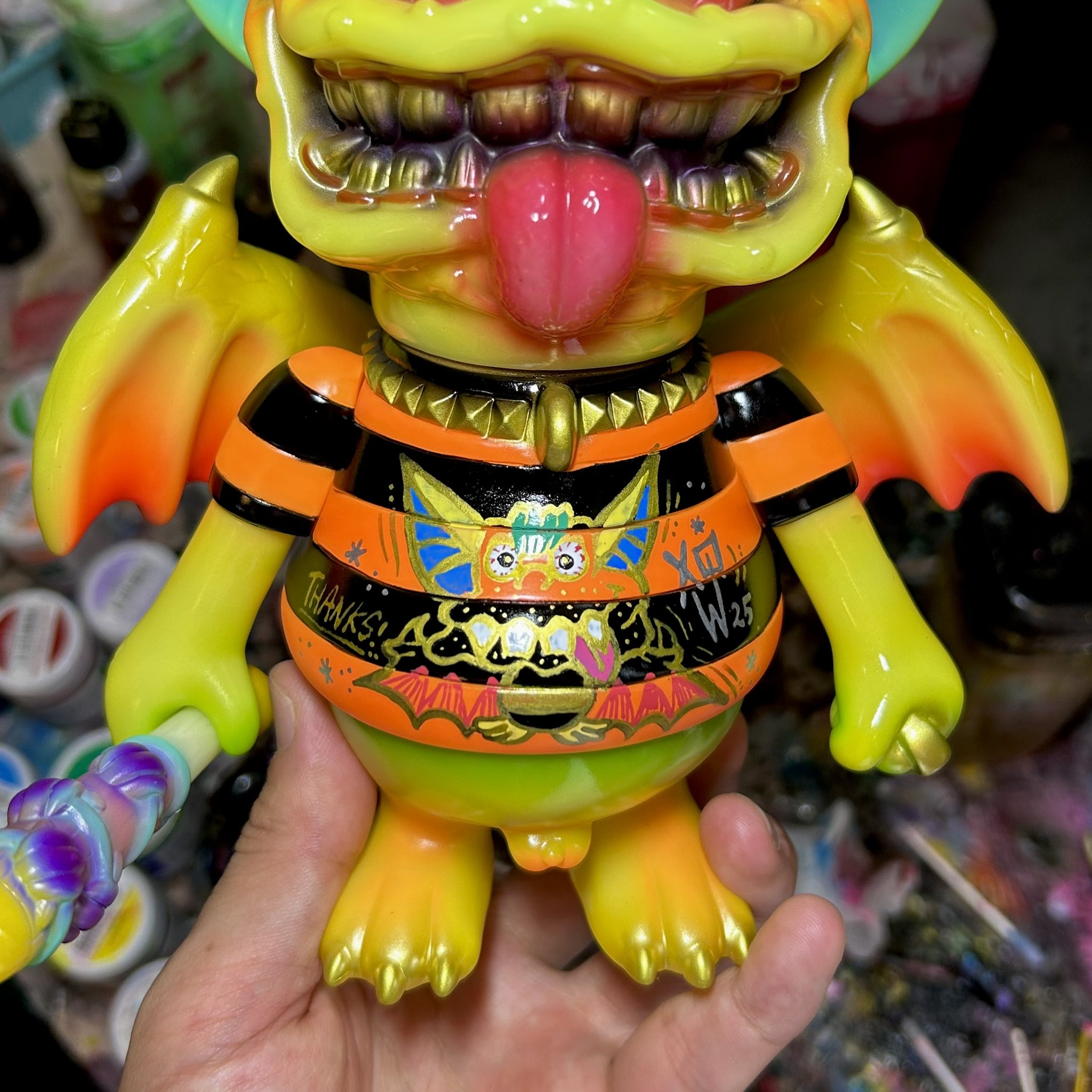 BlackBook Toy ソフビ　蓄光 BlackBook Toy ソフビ 蓄光 BlackBook ToyからFrank Kozik氏