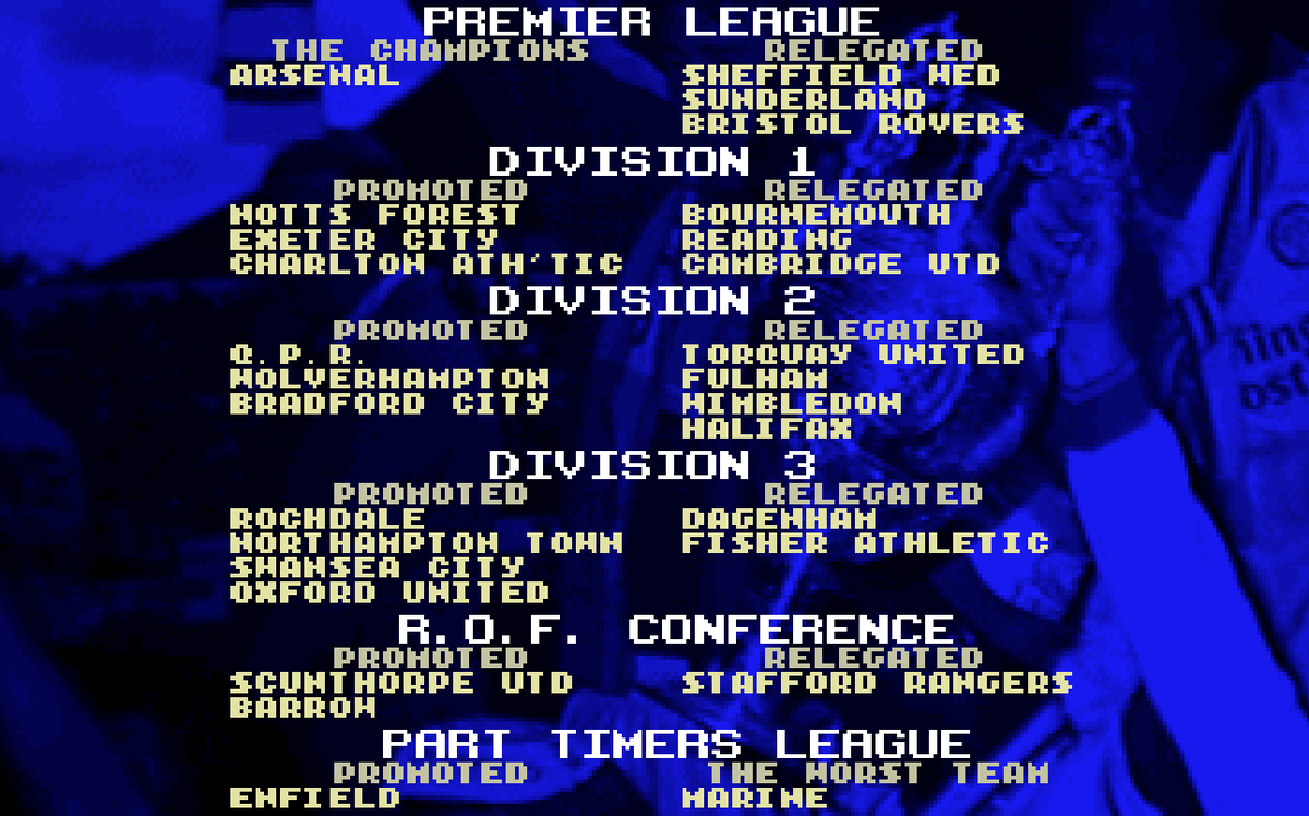 g00nFM's tweet photo. Season 16

Had no money and a thin squad, but making so much money from gate receipts that I could soon rebuild a title-winning squad.

Lost FA Cup final, but won the League Cup after winning the first leg 2-0 - and then not playing the 2nd leg and just showing me the result 🤷‍♂️ https://t.co/Xq2HR53PlC