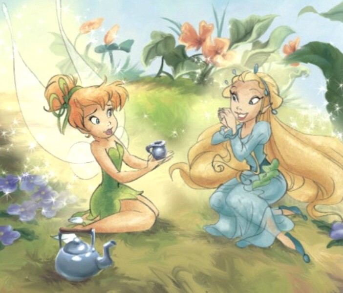 appreciation tweet for rani the water fairy of pixie hollow 🧚🏼‍♀️