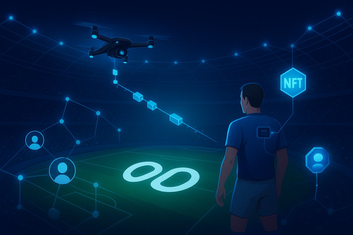 kevin0608x's tweet photo. Hi @FIFAcom, what if football went on-chain with DePIN?

World Cup 2026 could be more than a tournament. Drones, AI, fans on @peaq — all co-creating a digital, co-owned football world.

Drones over the pitch. Cams on players. Fans grab their angles. Own highlights as on-chain collectibles.

Stadiums run on-chain. Tickets, vending, EV chargers. Fans stake peaq, share revenue, co-own infrastructure.

Tokenized tickets. NFT moments. Fans don’t just watch, they co-own players and the game.

Solar power, sound, crowd data — feed AI. Everyone earns. Players, fans, the ecosystem.

World Cup 2026 could be the first fully co-owned football economy.

What do you think?