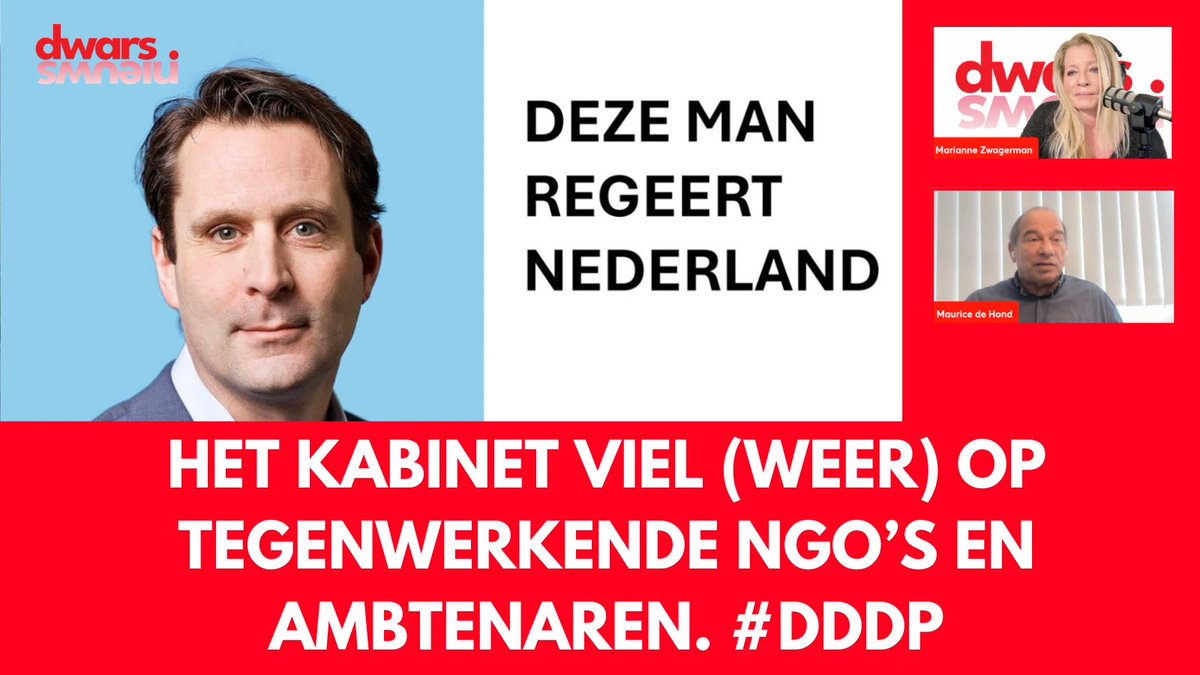 Nee, het kabinet viel niet (weer) op Gaza, maar op tegenwerkende NGO's en ambtenaren.

Wie regeert er nou eigenlijk in dit land? #DDDP

dwarsnieuws.nl/het-kabinet-vi…