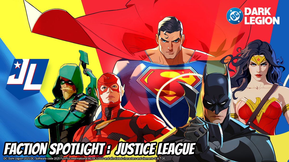 🛡 Faction Spotlight: Justice League

The world’s greatest champions stand united - ready to protect Earth from any threat.
💪 Faction Bonus: Deploy 3+ Justice League champions in your team to boost their ATK &amp; HP.

⚡ If you could only take one Justice League champion into