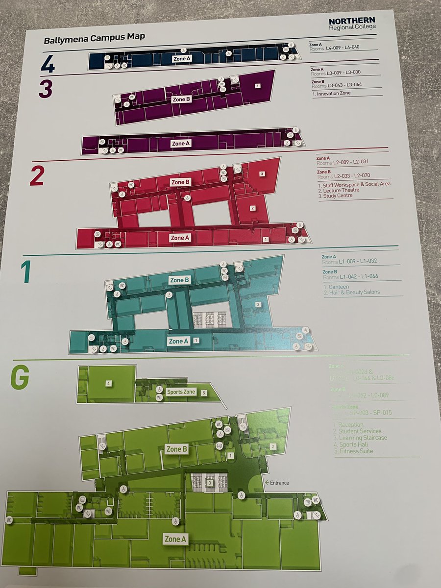 Dropped in to the new Northern Regional College Ballymena great opportunities seriously great campus.