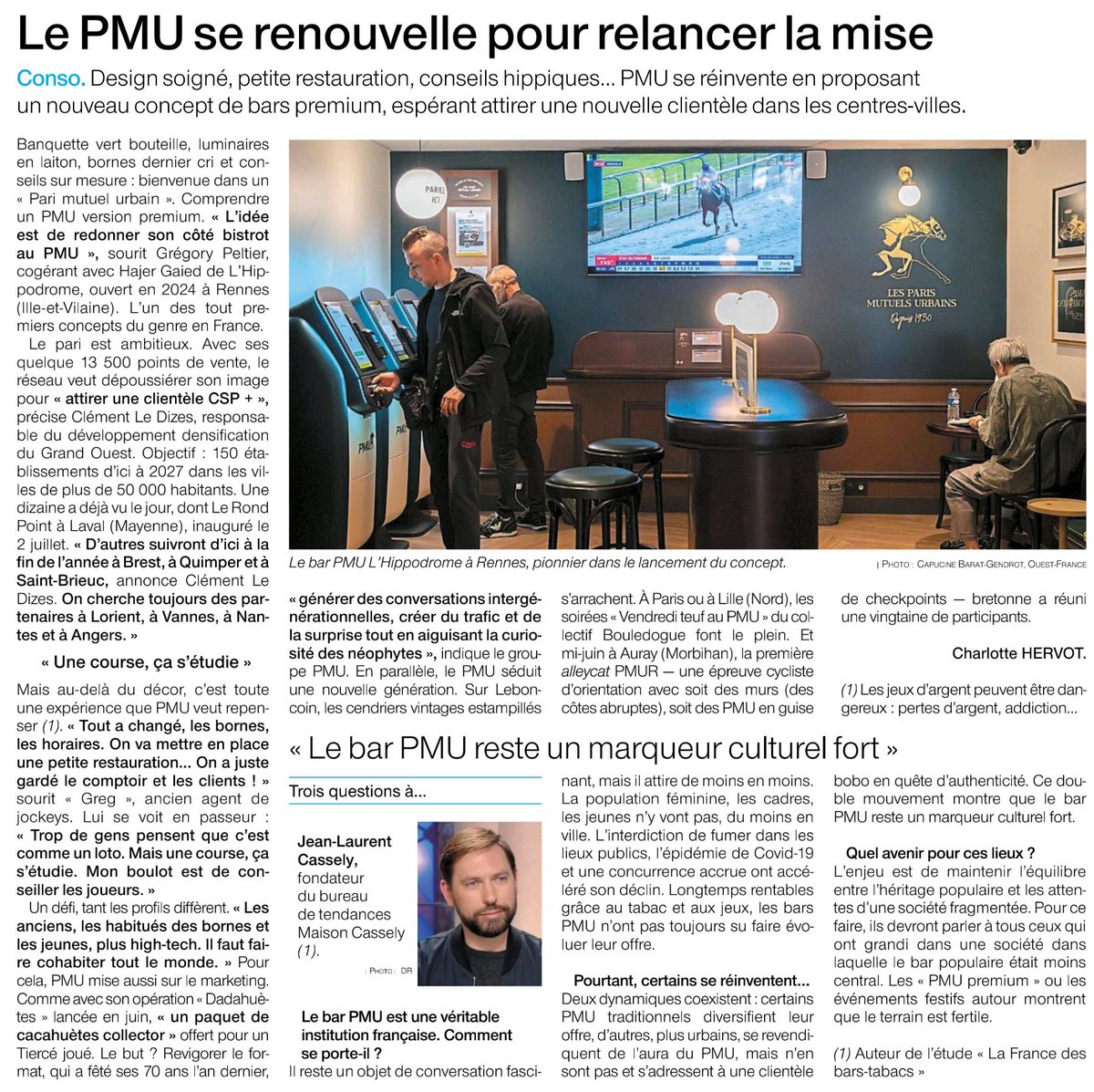 On a presque l'impression que c'est un publi-reportage payé par <a href="/PMU_Hippique/">PMU Hippique 🔞</a> dans <a href="/OuestFrance/">Ouest-France</a> !!!

Ils osent le : "Pour cela, PMU mise aussi sur le marketing. Comme avec son opération "Dadahuètes" lancée en juin, "un paquet de cacahuètes collector" !!!

Mais de qui se