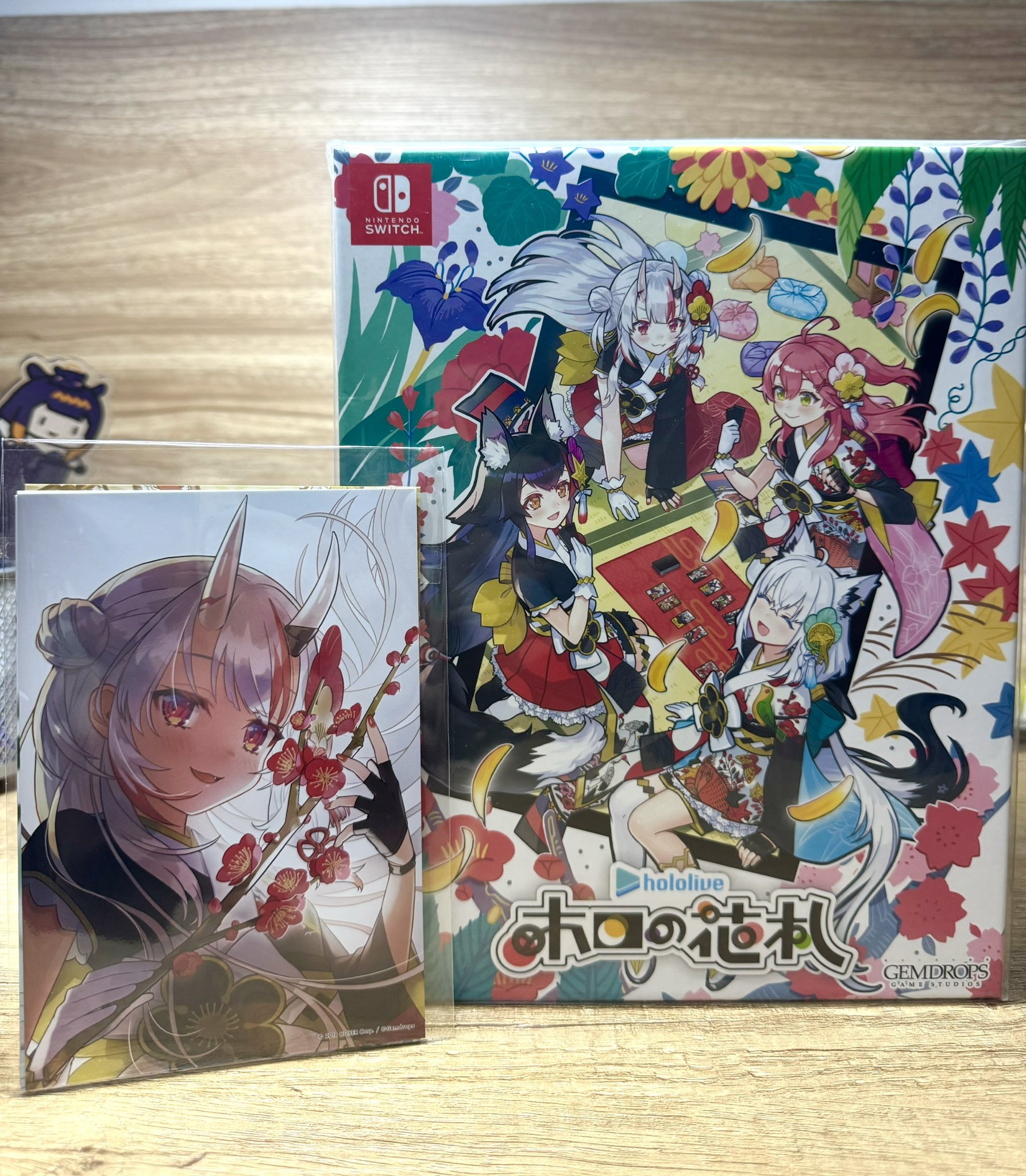 ホロライブ ホロの花札 ホロライブ公式版特典 ポストカード6種 ホロライブ ホロの花札 ホロライブ公式版特典 ポストカード6種