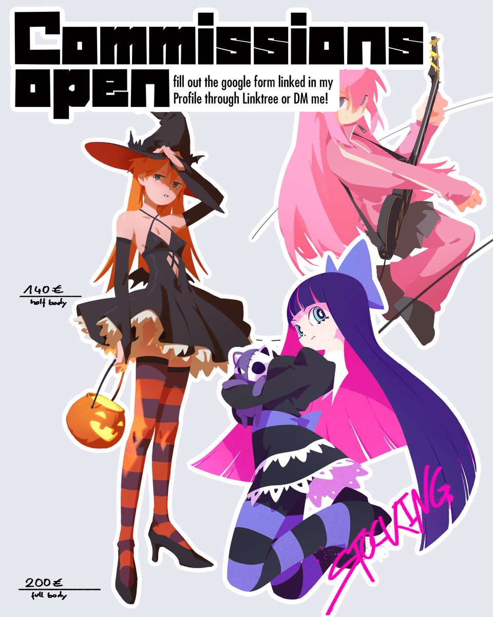 after long finally opening again!!!🙌
will limit to 3 slots for now since I don't have much time