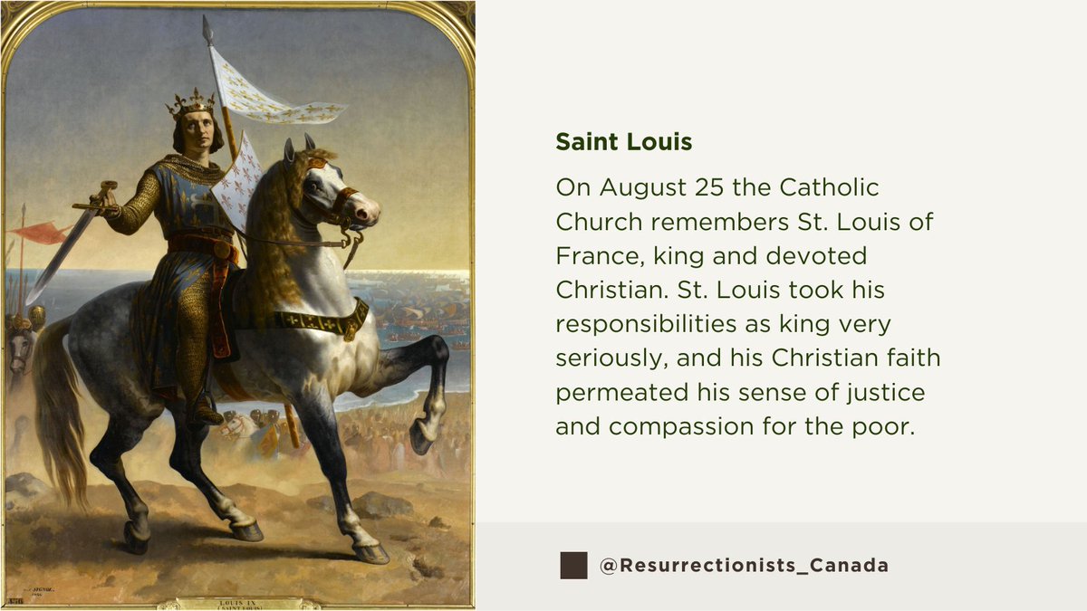 St. Louis Parish in Waterloo lives out the qualities of their patron saint of justice and compassion for the poor in their many outreach and faith formation programs. Check out this faith-in-action parish during their 135th anniversary! saintlouisparish.ca #resurrectionists