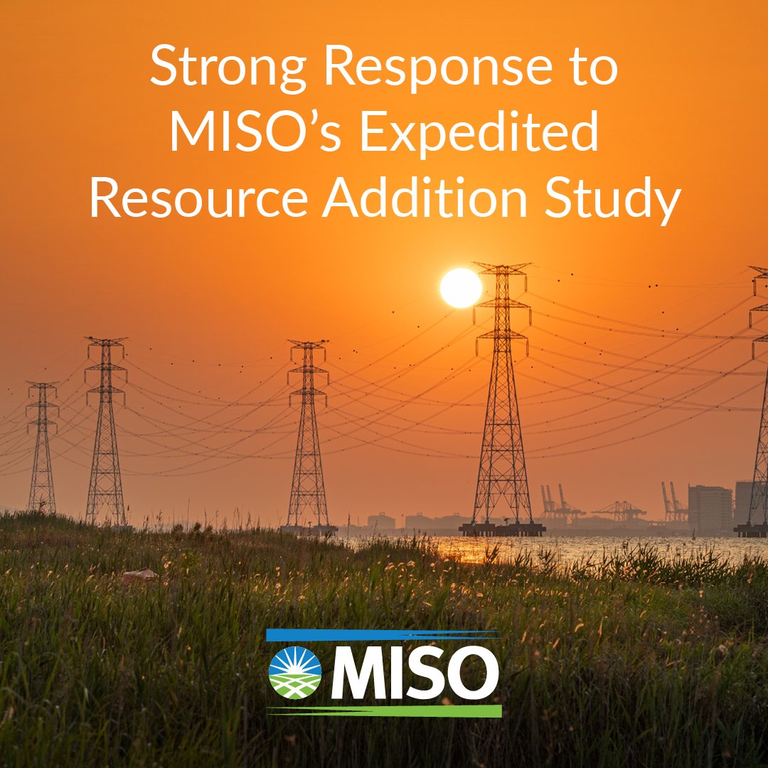 In its first cycle, MISO’s Expedited Resource Addition Study (ERAS) received 47 project applications across 12 states, representing more than 26,500 MW of proposed new capacity.

MISO continues to evaluate the applications to ensure all requirements are met and will publish the
