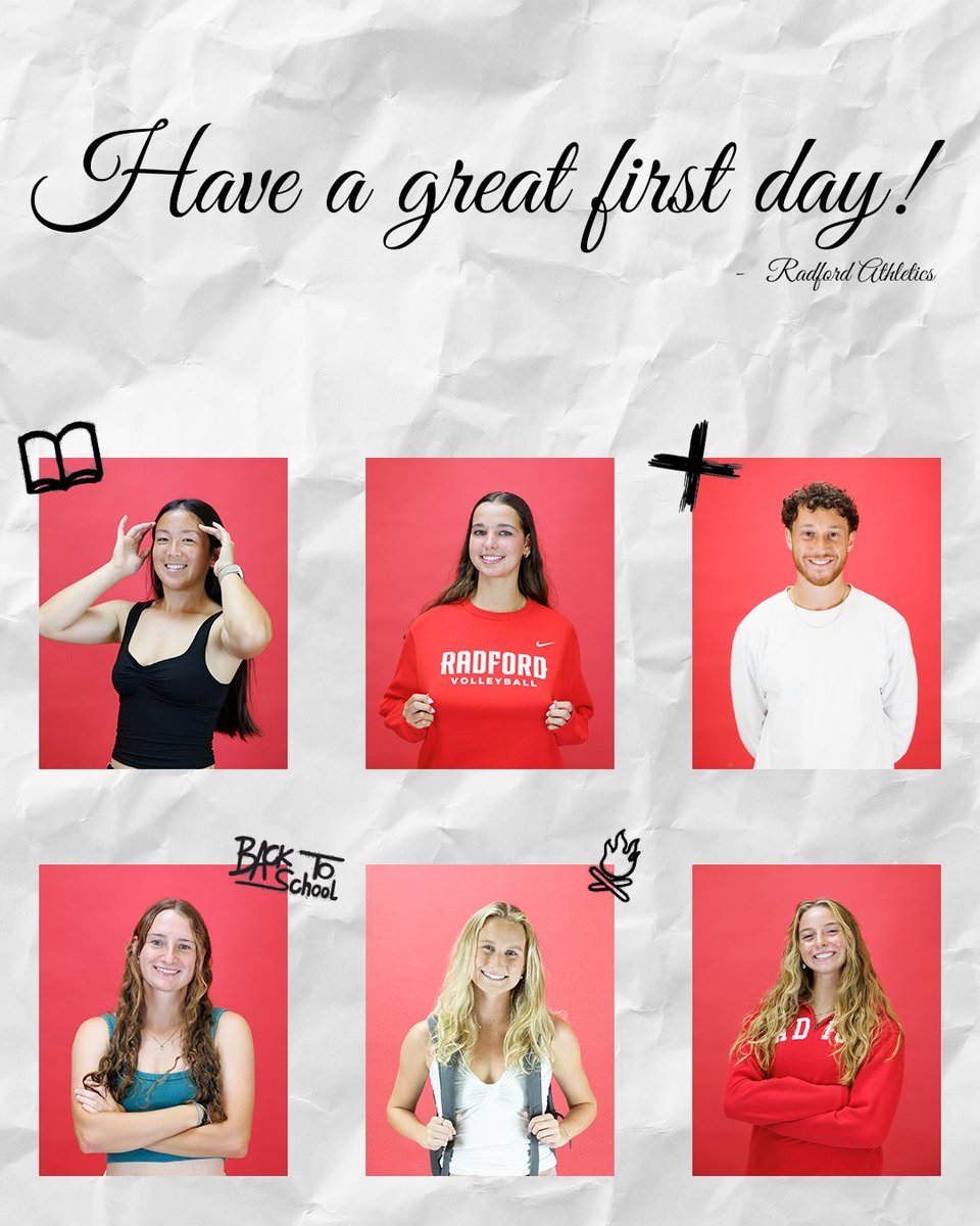 Radford Athletics (@ru_athletics) on Twitter photo Back to school, and back to the regular season for <a href="/RadfordWSOC/">Radford Women's Soccer</a>, <a href="/RadfordMSOC/">Radford Men's Soccer</a>, <a href="/RadfordVB/">Radford Volleyball</a> and <a href="/RadfordTrackXC/">Radford T&F/XC</a>! ๐โฝ๐๐โโ๏ธ๐โโ๏ธ
#RiseAndDefend Back to school, and back to the regular season for <a href="/RadfordWSOC/">Radford Women's Soccer</a>, <a href="/RadfordMSOC/">Radford Men's Soccer</a>, <a href="/RadfordVB/">Radford Volleyball</a> and <a href="/RadfordTrackXC/">Radford T&F/XC</a>! ๐โฝ๐๐โโ๏ธ๐โโ๏ธ
#RiseAndDefend