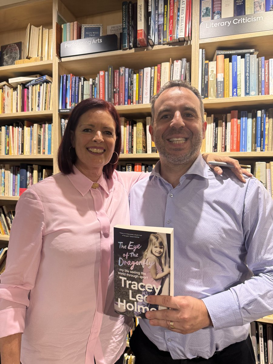Great night at <a href="/Gleebooks/">gleebooks</a> launching The Eye of the Dragonfly by <a href="/TraceyLeeHolmes/">Tracey Holmes</a> - can’t wait to read it.