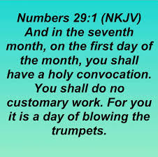 Numbers 29:1 

This year we celebrate the feast of Trumpets beginning September 22. This is the first of the Fall feasts, which will find fulfillment in the second coming of Chris!

#ThroughTheBible