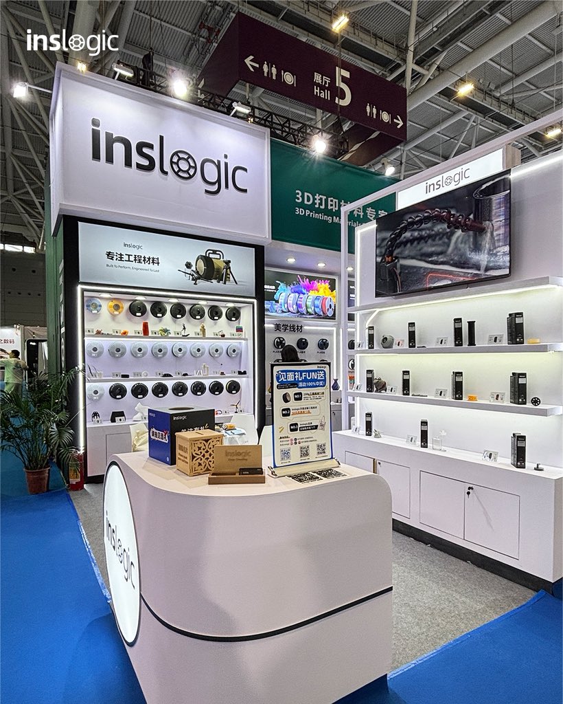 Inslogic3D's tweet image. Kicking off Day 1 at Formnext Asia Shenzhen 2025!
📍 Booth D111 | Hall 5, Shenzhen World Exhibition &amp;amp; Convention Center

Don’t miss our lucky draw—win 250g free engineering-grade filament samples!

#Formnext #inslogic #inslogic3d #inslogicprinttolast #3dprinting