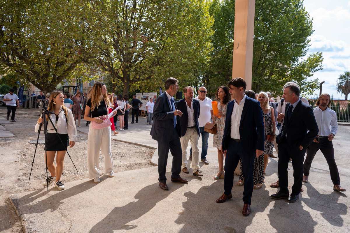 🎓 Parce que chaque collégien mérite les meilleures conditions d’étude, de travail et de vie, le Département des Alpes-Maritimes investit pour moderniser ses établissements : lancement des travaux de réhabilitation du collège Carnot à Grasse !